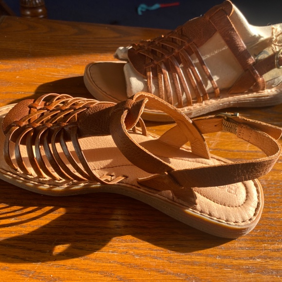 Born Shoes Born 65 Santiam British Tan Gladiator Sandal Poshmark